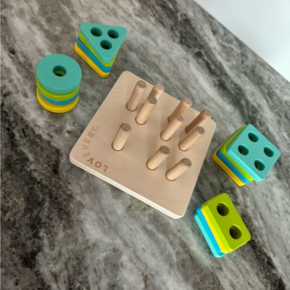 Lovevery Colorful Wooden Toy Set for Kids - Picture 5 of 8